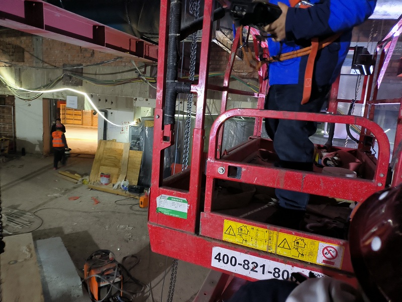 上海鈞測為正大廣場空調(diào)管道焊縫進行質(zhì)量把關(guān)