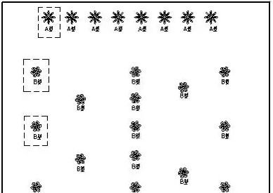 吊燈布置示意圖