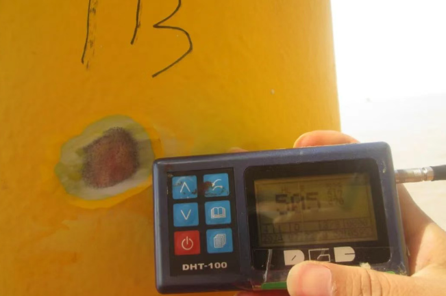 海上風機鋼平臺檢測