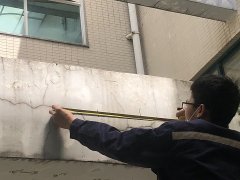 關(guān)于某項目施工現(xiàn)場周邊相鄰影響檢測及分析